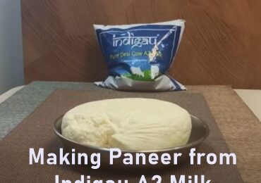Paneer from Indigau A2 Milk